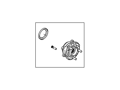 Hyundai 52730-3M100 Rear Wheel Hub And Bearing Assembly