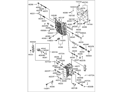 Kia 462103A503 Body Assembly-Automatic TRANSAXLE Valve