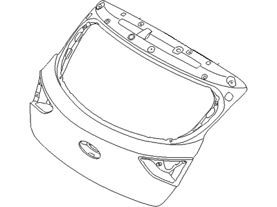 Hyundai 73700-A5000 Panel Assembly-Tail Gate