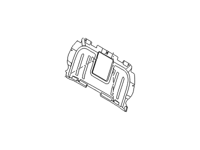 Hyundai 85720-E6000-TRY Panel Assembly-Luggage Partition, Rear