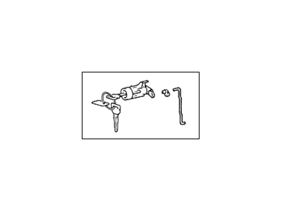 Hyundai 81907-23A10 Door Lock Assembly, Left