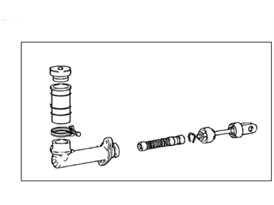 Hyundai 41610-23090 Cylinder Assembly-Clutch Master