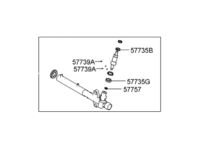 Hyundai 57790-2EA00 Seal Kit-Power Steering Gear