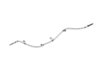 Hyundai 59760-2B500--DS Cable Assembly-Parking Brake, LH