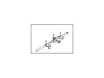 Hyundai 43880-25201 Shaft Assembly-Control