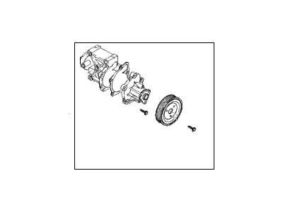 Hyundai 25100-2G500 Pump Assembly-Coolant