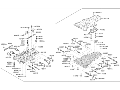 Kia 462004J100 Body Assembly-Atm Valve