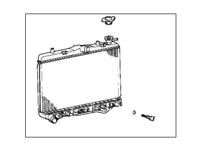 Hyundai 25310-23350 Radiator Assembly