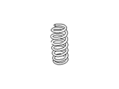 Hyundai 55350-0A000 Spring-Rear