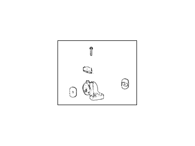 Hyundai 21810-29150 Engine Mounting Bracket Assembly