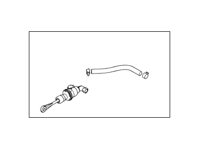 Hyundai 41605-3S000 Clutch Master/Cylinder & Hose