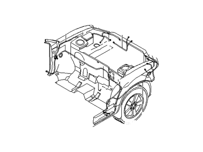 Hyundai 91201-2E780 Wiring Assembly-Engine RH