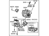 OEM 1998 Hyundai Sonata Body Assembly-Throttle - 35100-33670