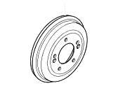 OEM Hyundai Elantra Drum Assembly-Rear Brake - 58411-2H000--DS