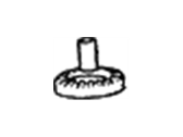 OEM 1994 Hyundai Elantra Spring Seat, Upper - 55351-28001