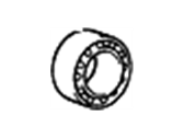 OEM 1993 Hyundai Excel Rear Wheel Bearing - 52720-24000