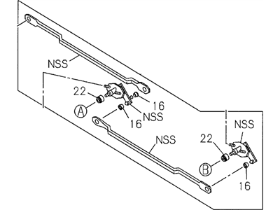 Honda 8-97365-747-0 Link Asm, Wiper, Winds