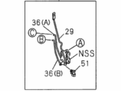 Acura 91531-TG1-003 CLIP (145MM)
