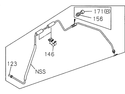 Honda 8-97125-288-1 Pipe