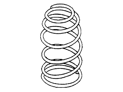 Honda 52441-SA6-671 Spring, Rear