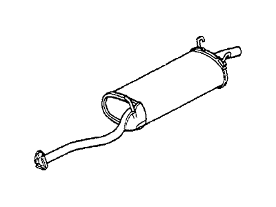 Honda 18307-SA5-672 Muffler, Exhuast