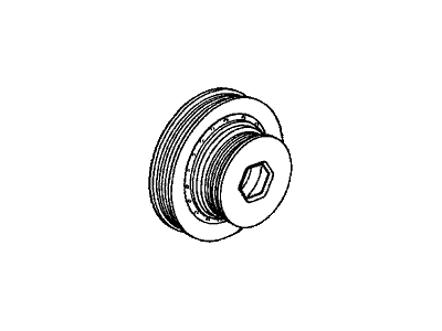 Honda 13810-PAA-A51 Pulley, Crankshaft