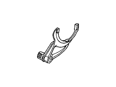 Acura 24111-P7W-000 Fork, Reverse Shift