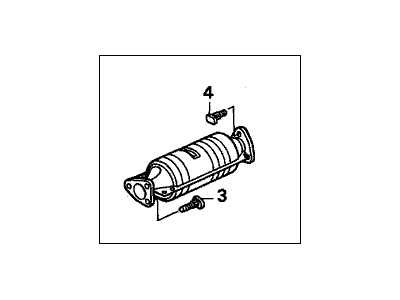 Honda 18160-PAA-L40 Converter