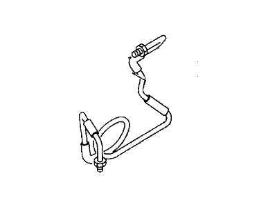 Honda 8-97110-224-0 Pipe, L. Oil Valve