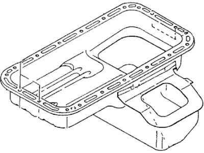 Acura 8-94389-542-3 Pan Assembly, Oil