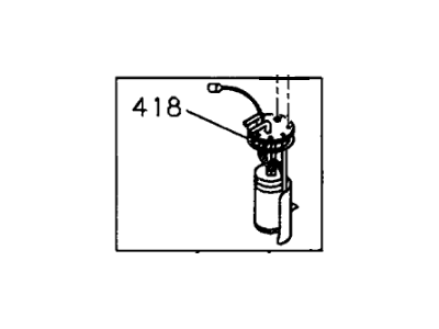 Honda 8-97118-858-1 Pump Fuel