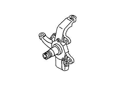 Honda 8-97104-467-0 Knuckle, Left Front Axle