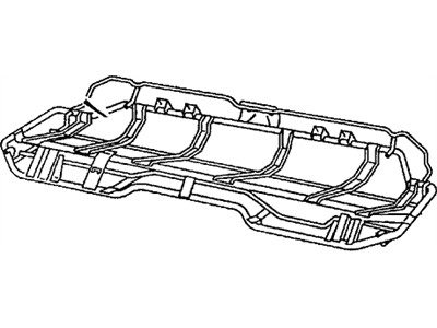 Honda 8-97084-257-0 Frame Assy., RR. Cushion Seat