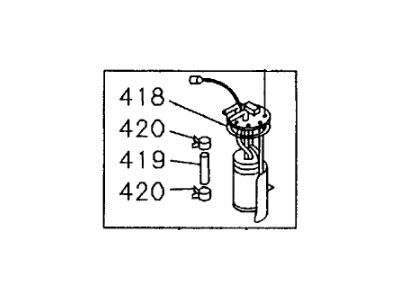 Acura 8-97118-512-0 Pump, Fuel