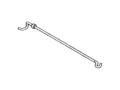 Honda 8-97073-612-1 Rod, Support Engine Hood