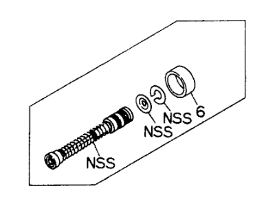 Honda 5-87831-659-0 Repair Kit Clutch Master Cylinder