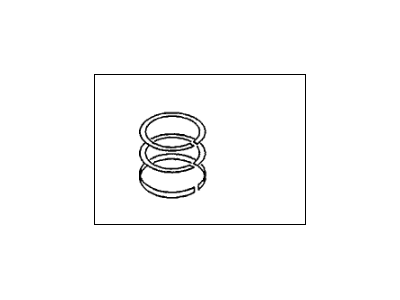 Honda 8-94405-614-2 Ring Set, Piston (Std)