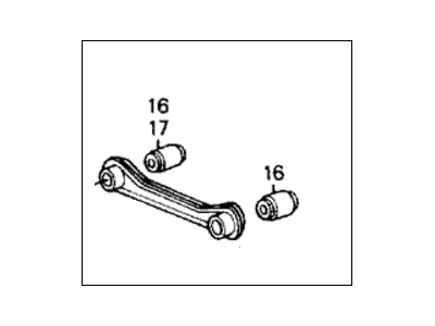 Honda 52350-SE0-A02 Arm A, Rear (Lower)