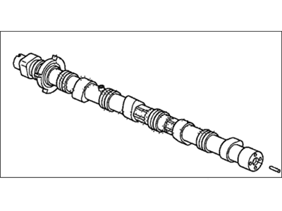 Honda 14120-5A2-A00 Camshaft Complete, Exhaust