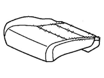 Honda 81531-TG7-L11ZA Cover, Left Front Seat Cushion Trim (Shadow Beige)