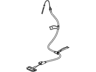 Honda 47210-SZA-A01 Wire A, Parking Brake