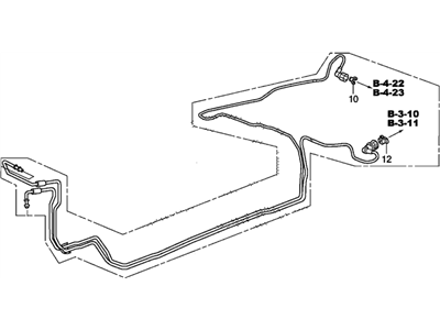 Honda 16050-TP7-A00 Pipe Assembly, Fuel