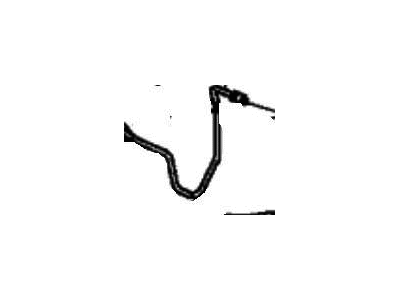 Honda 46375-T7J-000 Pipe V, Brake