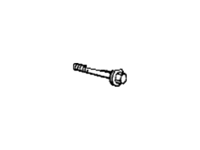 Honda 90007-PH4-660 Bolt, Plate Based