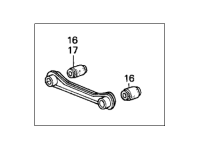 Honda 52350-SE0-A05 Arm A, Right Rear (Lower)