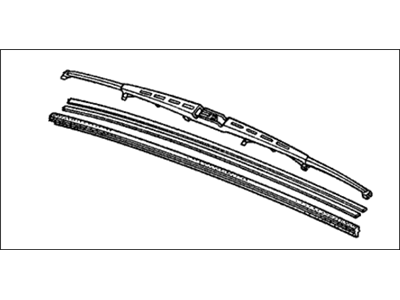 Honda 76620-SH2-G01 Blade, Windshield Wiper