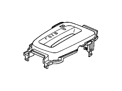 Honda 54710-S3Y-A81 Escutcheon, Console