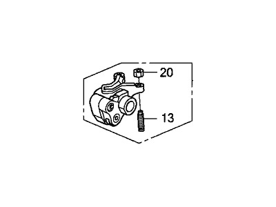 Honda 14620-R71-A00 Arm Assembly, Intake Rocker