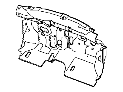 Honda 74260-TA0-A00 Insulator, Dashboard