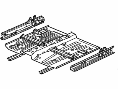 Honda 65100-SR4-A00ZZ Floor, FR.
